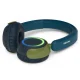 Philips TAK4200CT/00 Wireless On-Ear Headphones for Children, Blue/Green