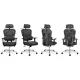 Sofotel Talin Ergonomic Mesh Office Chair, Black