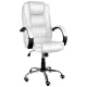 Ergonomic Office Chair in Eco Leather Malatec 23240, White