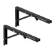 Maclean MC-194 Foldable Wall Shelf Brackets, 50kg, 2 Pcs