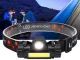 COB 4-in-1 Rechargeable Headlamp with Magnet, Black
