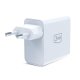 3Mk Protection FlowPower 45W Wall Charger, USB-A / USB-C, White