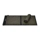 4Fizjo 583 XL Acupressure Mat with Pillow, 110x42 cm, Black/Gold