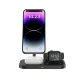 Tech-Protect QI15W-A22 3in1 MagSafe Wireless Charger, Black