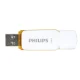 Philips Snow Edition 128GB USB 2.0 Flash Drive, White and Sunrise Orange