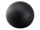 Hard Trigger Point Massage Ball for Rehab and Yoga 6.5cm, black