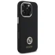 Guess GUHCP16LM4DGPK iPhone 16 Pro 6.3" black/black hardcase Silicone Logo Strass 4G