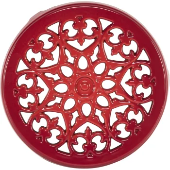 Staub Round Trivet 23 cm, Cherry Red