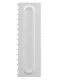 Cake Decoration Scraper Spatula AG806, White