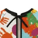 Kruzzel Waterproof Kids Apron 4-6 Years, Multicolored