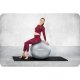 Neo-Sport 65 cm Silver Exercise Ball NS-951 - Fitness Stability