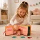 Felt Sensory Activity Book House 3D with Movable Parts