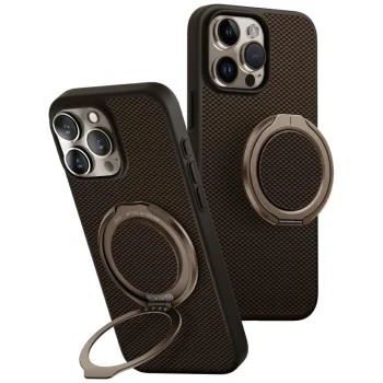 Uniq iPhone 16 Pro Max Case Keva Air Magclick Charging GripFit, Brown