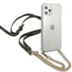 Guess 4G Gold Chain Case for iPhone 12 / 12 Pro Clear