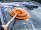 Car Wash Mop with Telescopic Handle and 2 Microfiber Pads, 81–117 cm