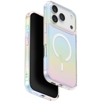 Uniq Iridescia Magclick Charging Phone Case Cover iPhone 17 Pro - Multicolor