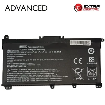 Notebook Battery HP TF03XL, 3400mAh, Extra Digital
