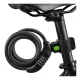 Trizand Combination Bike Lock, 120cm, Black