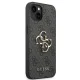 Guess 4G Big Metal Logo Case for iPhone 13/14/15 - Gray