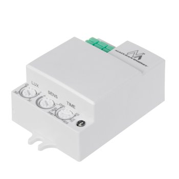 Maclean MCE316 Microwave Motion Sensor, 8m, 1200W, IP20, White