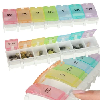 Weekly Pill Organiser Container 7 days