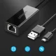 Network Adapter Ugreen 30985 for Chromecast micro USB / USB-A 100Mb/s 1m - Black