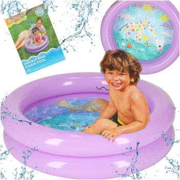 Bestway 51061 Kids Inflatable Pool 61 cm, Purple