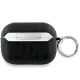 Karl Lagerfeld Monogram Karl & Choupette Head Case for AirPods Pro 2, Black