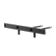 Maclean MC-179 Wall Tool Organizer, Steel, 1222 mm, Black