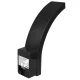 Maclean LED Facade Lamp with Motion Sensor, 10W, IP54, 750lm, Black