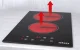 IsEasy T2V-01M Built-in Ceramic Electric Cooktop, 2 Zones, 3000 W