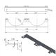Pro-Line Wall Holder for 2 Gas Cylinders, Max Ø 250 mm