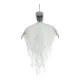 Ruhhy 00026124 Hanging Skeleton, 70 cm, White