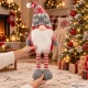 Christmas Gnome with Telescopic Legs 45–65 cm, Red