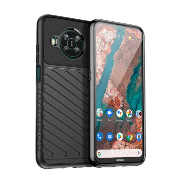 Thunder Case Flexible Protective Case for Nokia X100, Black