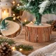 Artificial Christmas Tree with Snow, 50 cm