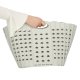 Collapsible Laundry Basket with Handles, Grey