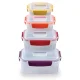 Food Container Set Joseph Joseph Nest Lock 8-Piece, Multi-Colour