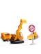 Interactive Airplane with Construction Vehicles, Sound and Light