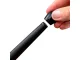 Silicone Chair Leg Caps with Felt 12-16mm, Black, 16 pcs
