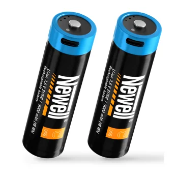Newell 21700 USB-C įkraunamos baterijos, 5000 mAh, 3.6 V, 2 vnt.