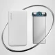 Wozinsky 10000mAh Power Bank with 2 x USB, White
