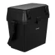 Fishing Tackle Box with Seat Trizand 38x34x21 cm, black
