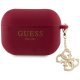 Guess Liquid Silicone Case for AirPods Pro 2 Purple
