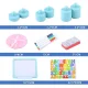 Kids Wooden Market Stall Store Pretend Play Toy, Pink