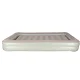 Kids Inflatable Air Mattress Bed with Pump, 140x90 cm, Light Grey