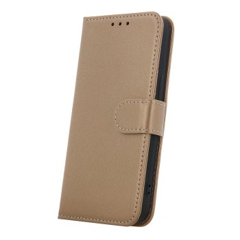 Samsung Galaxy A12 (SM-A125F/DSN) Smart Classic Wallet Phone Cover Case, Gold | Telefona Vāciņš Maciņš Apvalks...