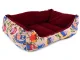 Pet Bed with Cushion for Dogs and Cats, XL, Beige