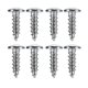Xtrobb 22048 License Plate Frames, 2 pcs, Silver