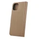 Samsung Galaxy A12 (SM-A125F/DSN) Smart Classic Wallet Phone Cover Case, Gold
